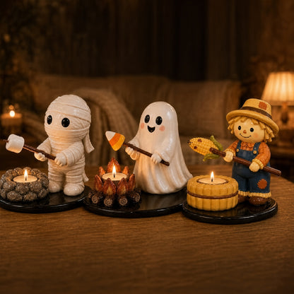 Halloween Campfire Tealight Holder
