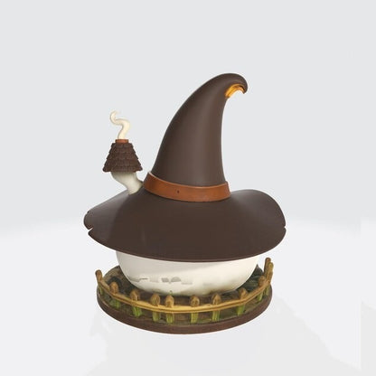 Halloween Witch House Tabletop Figurine