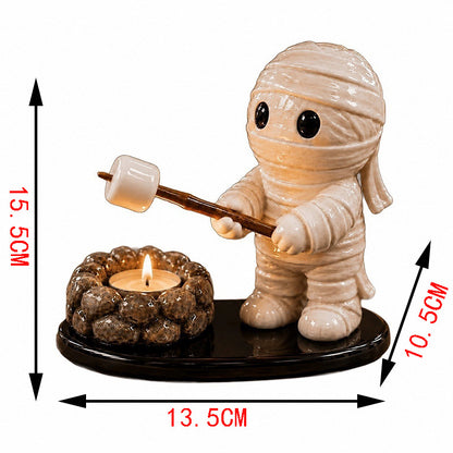 Halloween Campfire Tealight Holder