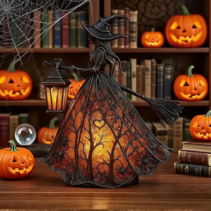 Halloween Witch USB Table Lamp Decoration