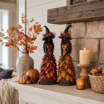 Halloween Witch Tabletop Statue Figurine