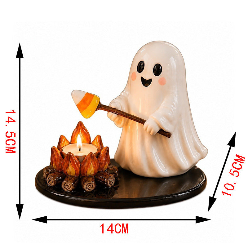 Halloween Campfire Tealight Holder